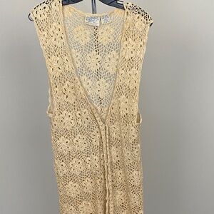 Long laced Vest